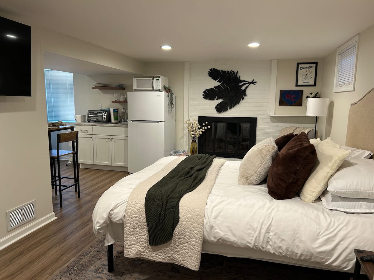 Minimalist Retreat Studio Basement APT